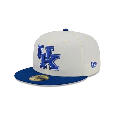 Kentucky New Era 5950 UK Logo Flat Bill Fitted Hat