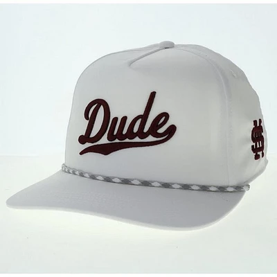 Mississippi State Legacy The Dude Caddy Rope Script Snapback Cap