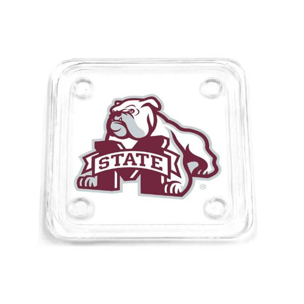 Mississippi State Bulldog Logo Acrylic Coaster