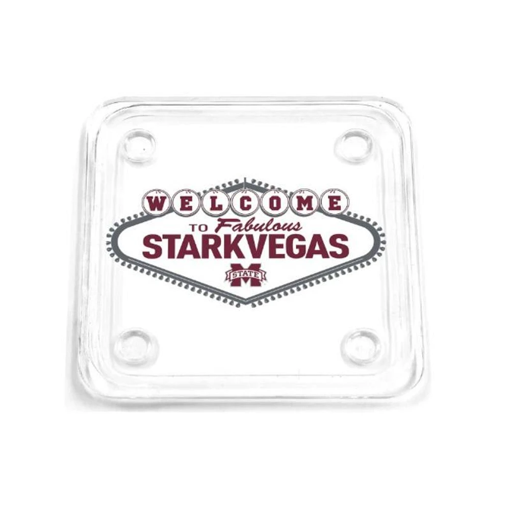 Mississippi State Starkvegas Acrylic Coaster