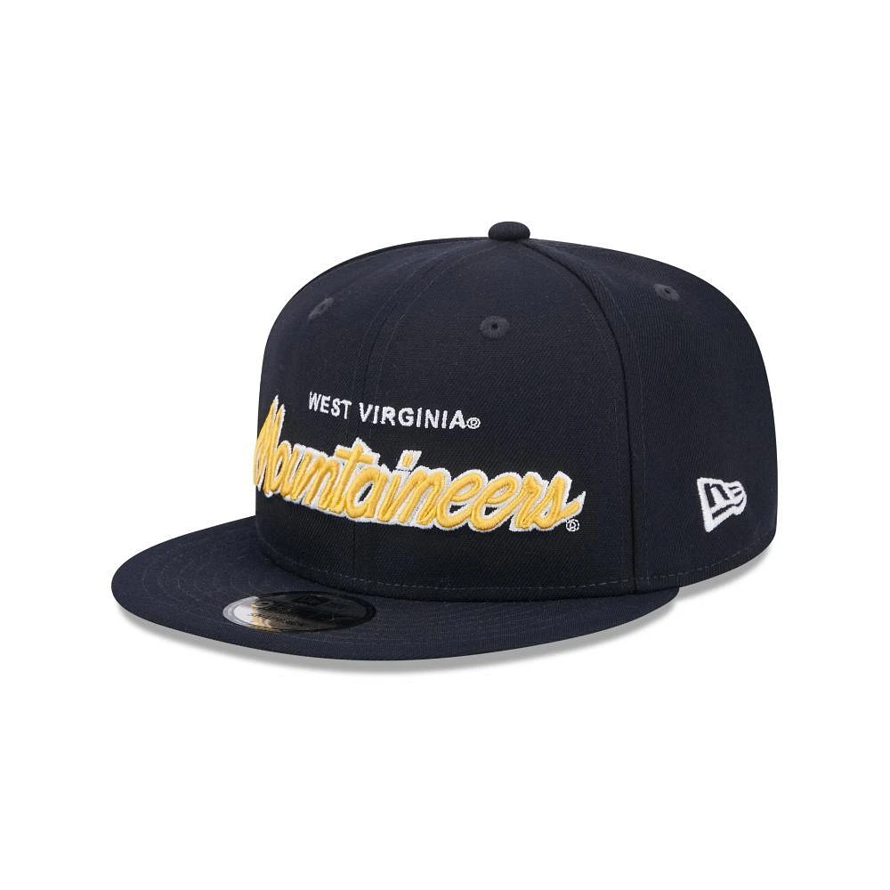 West Virginia New Era 950 Script Mountaineers Hat