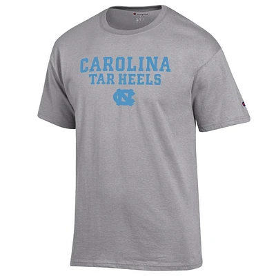 UNC Champion Straight Stack Tee