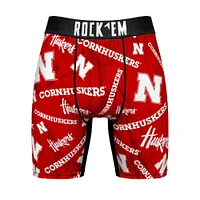 Nebraska All Over Print Boxer Brief