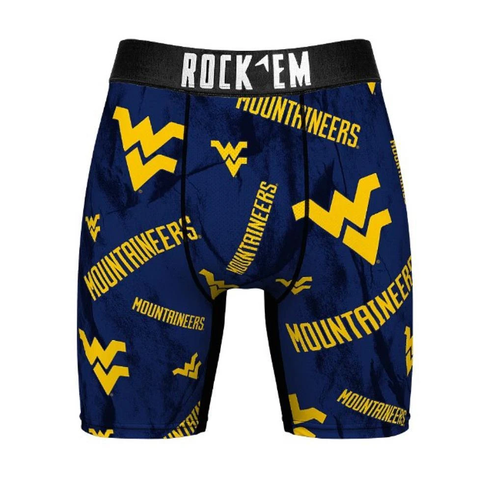 West Virginia All Over Print Boxer Brief