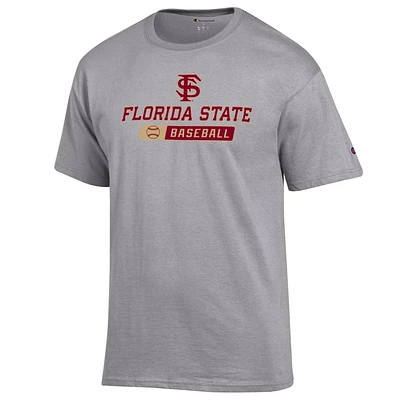 Florida State Champion Basic Baseball Tee