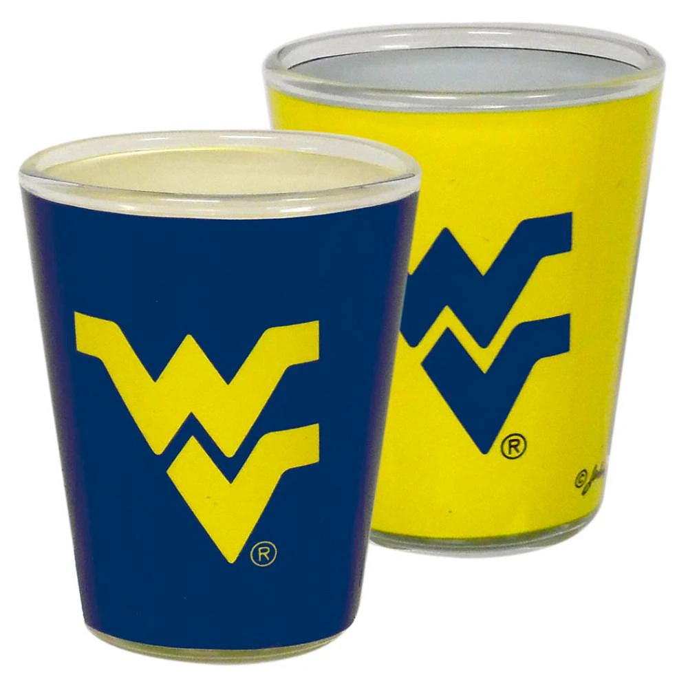 West Virginia 2oz Two Tone Shot Glass