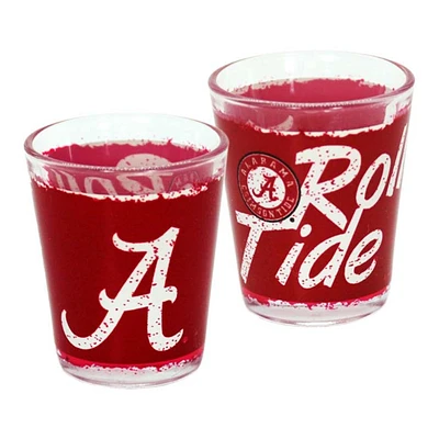 Alabama 2oz Distressed Shot Glass