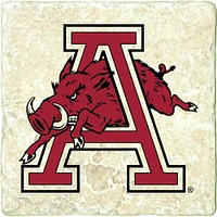 Arkansas Vault Through A Logo Coaster