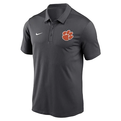 Clemson Nike Lockup Franchise Polo