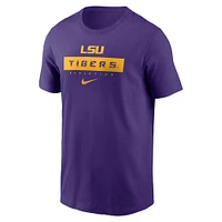 LSU Nike Dri-Fit Sideline Team Issue Tee