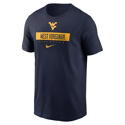 West Virginia Nike Dri-Fit Sideline Team Issue Tee