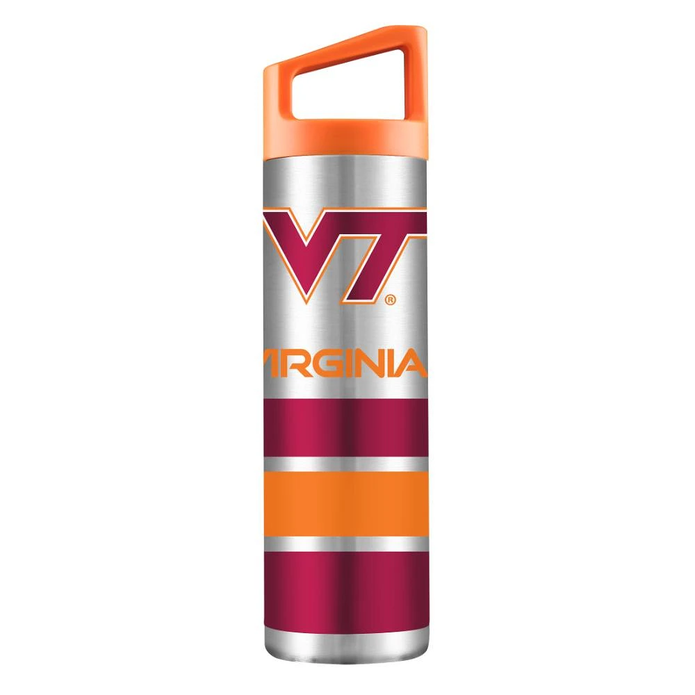 Virginia Tech Gametime Sidekicks 22oz Team Striped Bottle