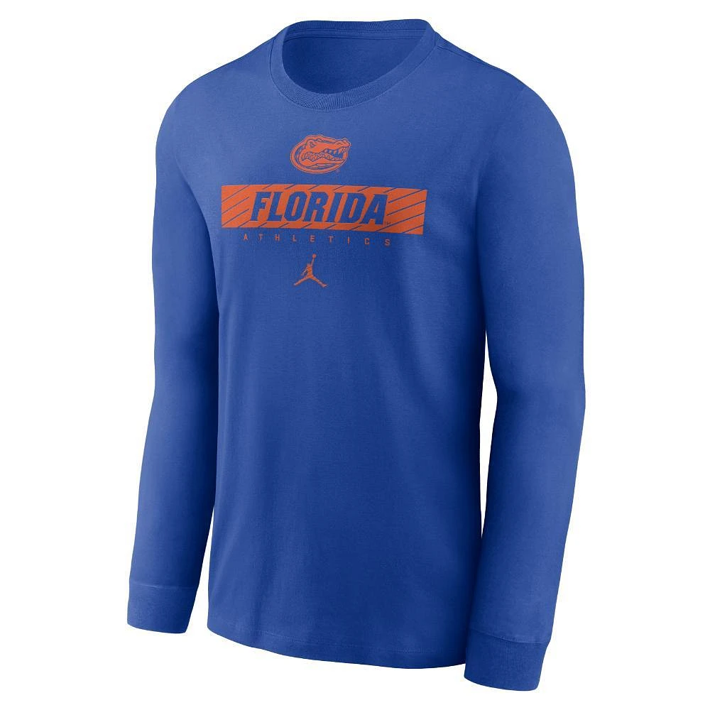 Florida Jordan Brand Dri-Fit Sideline Team Issue Long Sleeve Tee