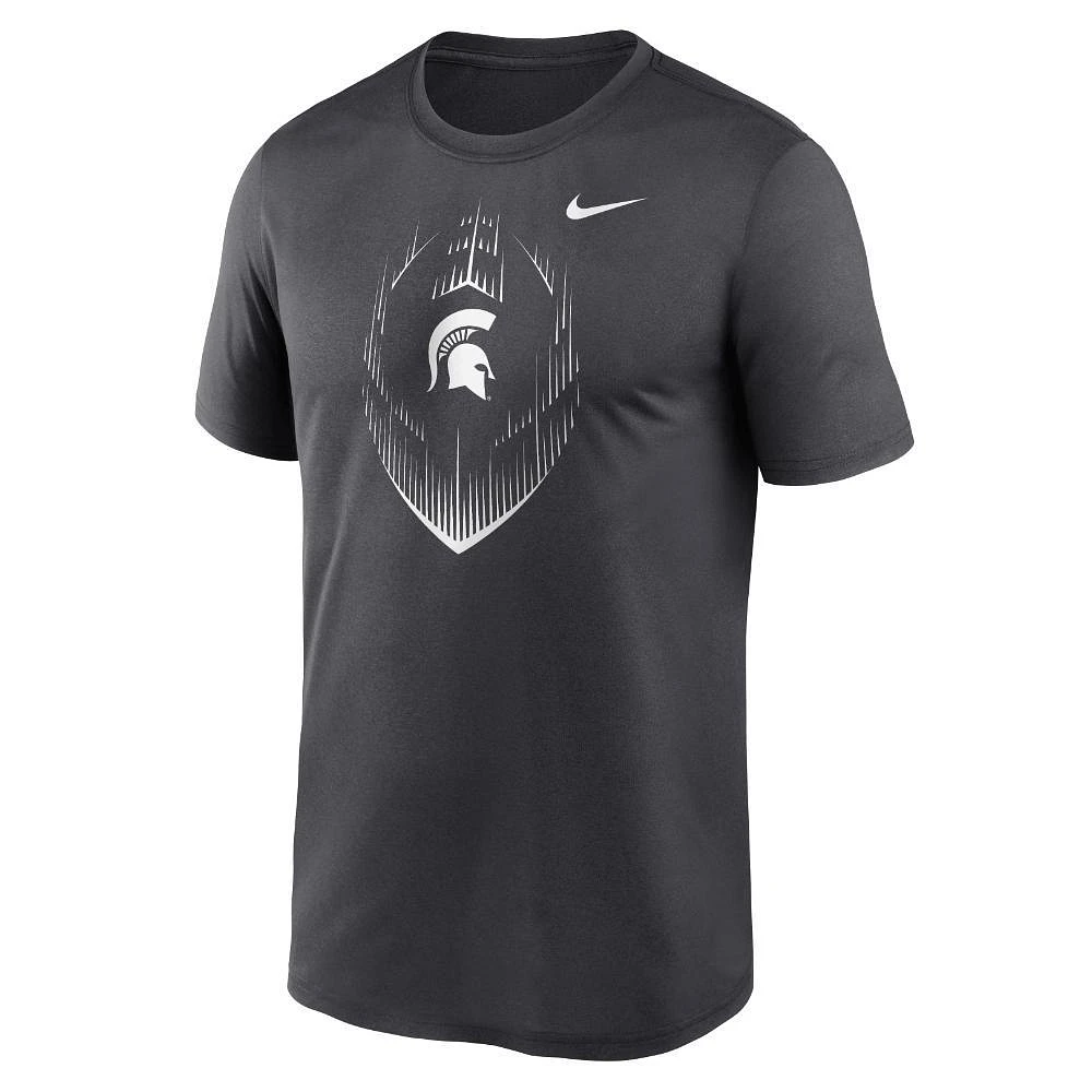 Michigan State Nike Legend Football Icon Tee