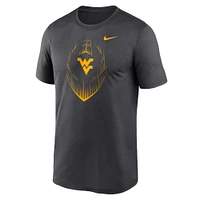 West Virginia Nike Legend Football Icon Tee