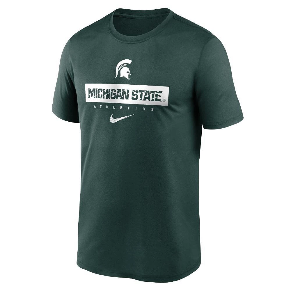 Michigan State Nike Legend Sideline Team Issue Tee