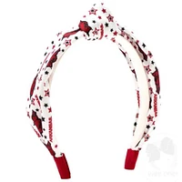 Arkansas Weeones Knotted Wrap Headband