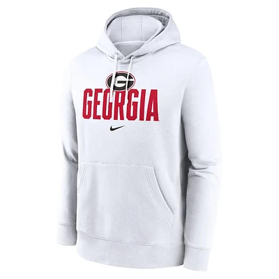 Georgia Nike Campus Club Fleece Hoodie