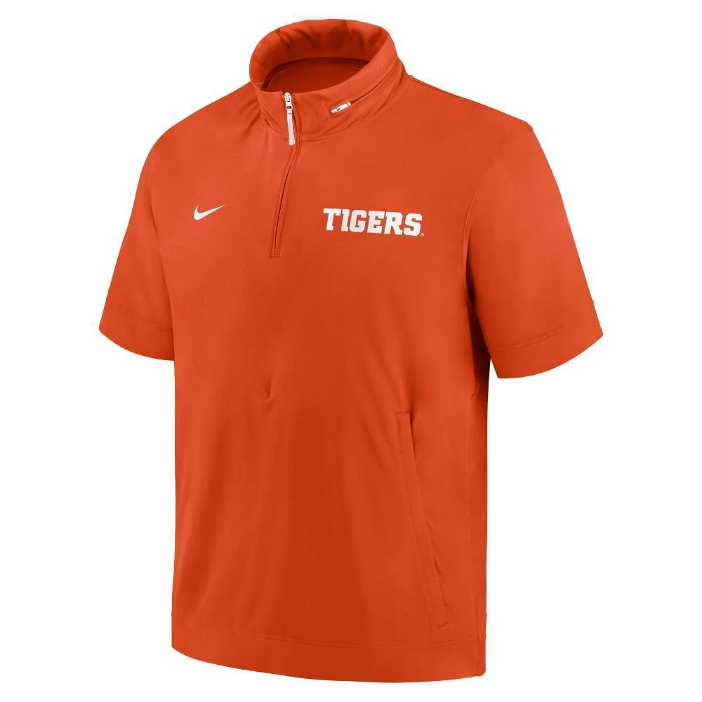 Clemson Nike Sideline Lightweight Coach Jacket