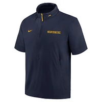 West Virginia Nike Sideline Lightweight Coach Jacket