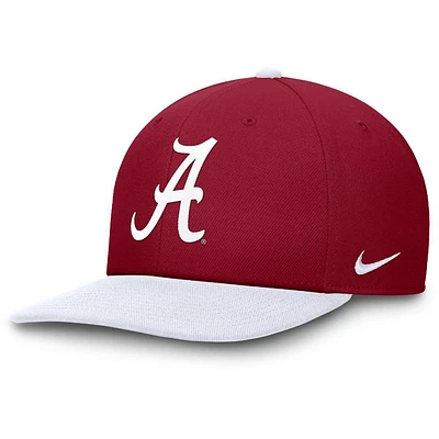 Alabama Nike Pro Dri-Fit Wool Flat Brim Snapback Cap