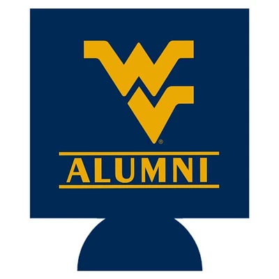 West Virginia 12 Oz Alumni Can Cooler