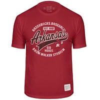 Arkansas Vault Go Hogs Baseball Script Tee