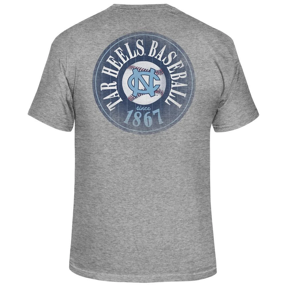 UNC Vault Tar Heels Baseball Circle Logo Tee