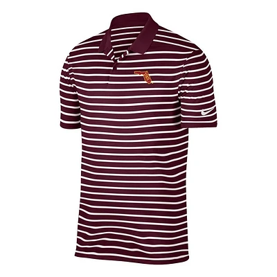 Florida State Vault Nike Golf Victory Stripe Polo