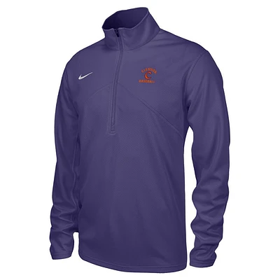 Clemson Nike Baseball Training 1/4 Zip