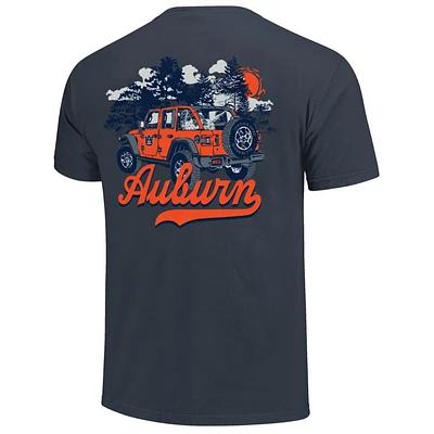 Auburn Image One Off Roading Dog Comfort Colors Tee