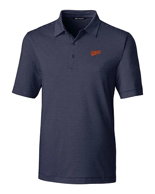 Auburn Script Cutter & Buck Forge Pencil Stripe Polo