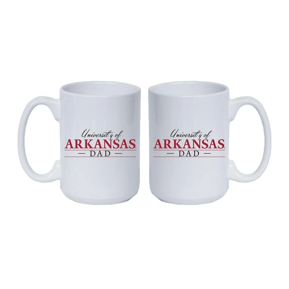 Arkansas 15 Oz Dad Mug