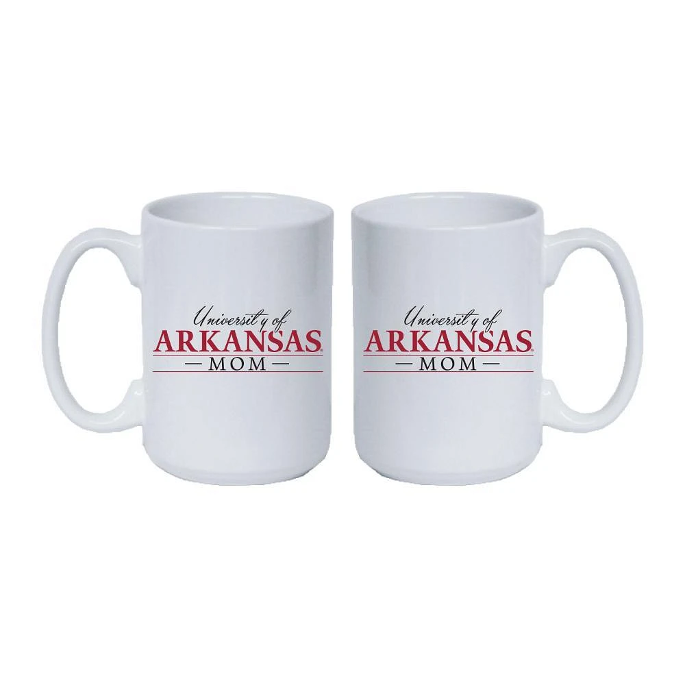 Arkansas 15 Oz Mom Mug