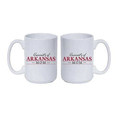 Arkansas 15 Oz Mom Mug