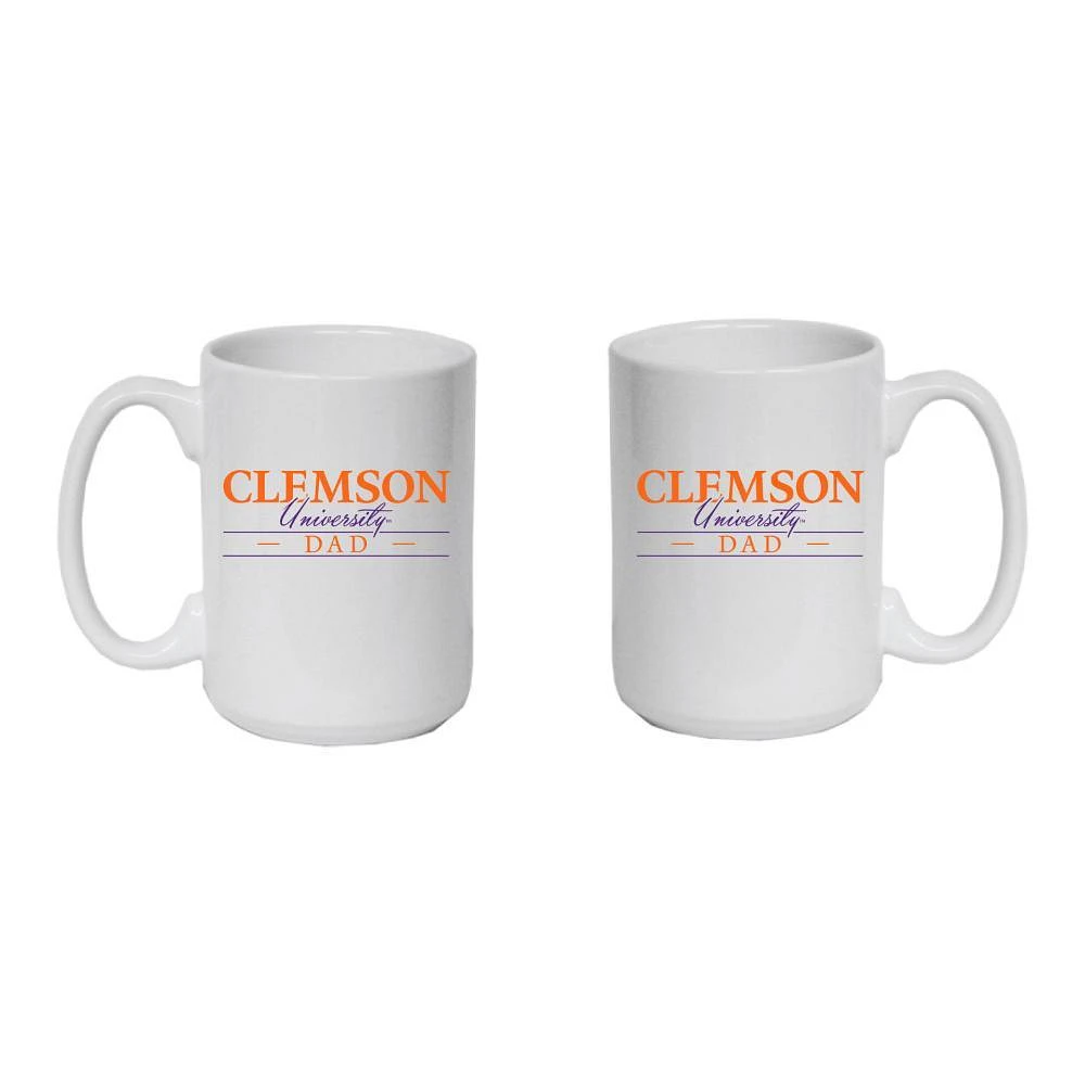 Clemson 15 Oz Dad Mug