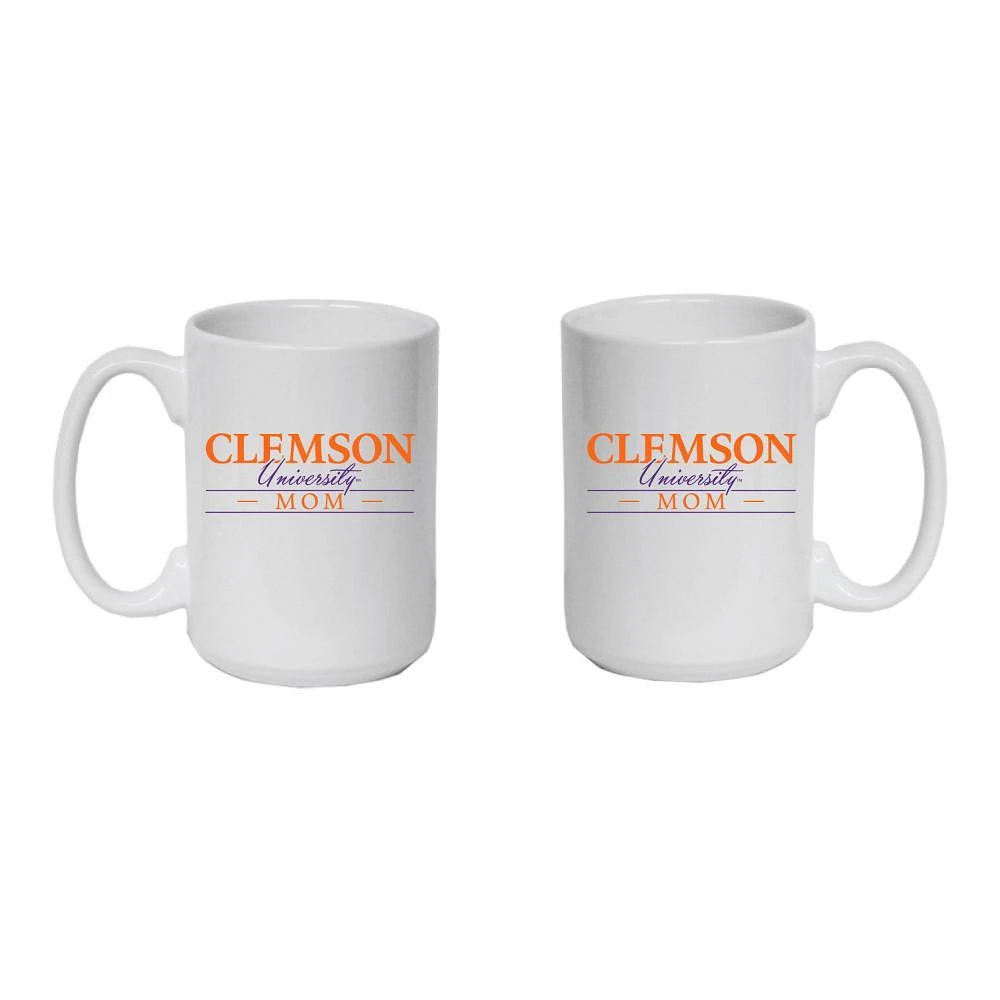 Clemson 15 Oz Mom Mug