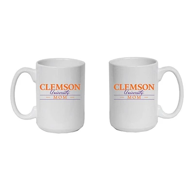 Clemson 15 Oz Mom Mug