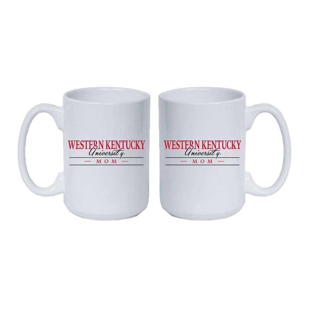 Western Kentucky 15 Oz Mom Mug