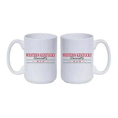 Western Kentucky 15 Oz Mom Mug