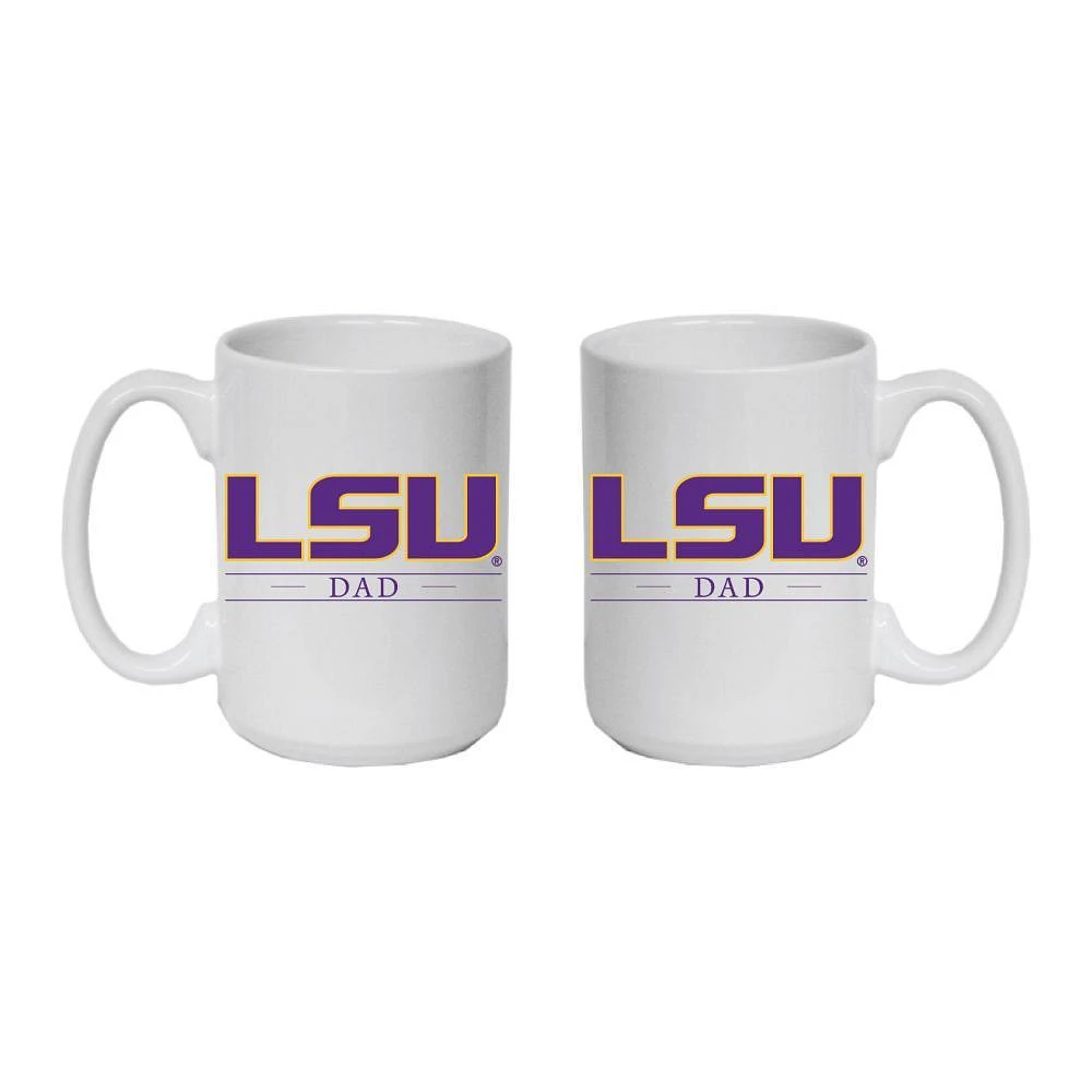 LSU 15 Oz Dad Mug