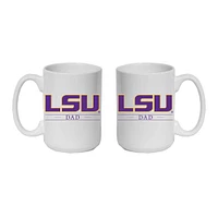 LSU 15 Oz Dad Mug