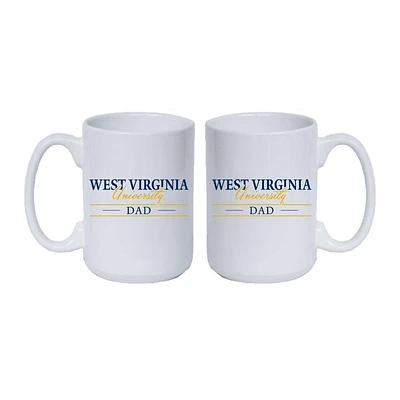 West Virginia 15 Oz Dad Mug