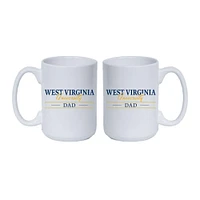 West Virginia 15 Oz Dad Mug