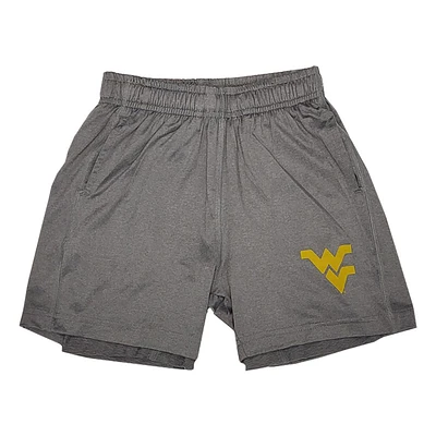 West Virginia Wes and Willy Kids 2 1 with Leg Print Short