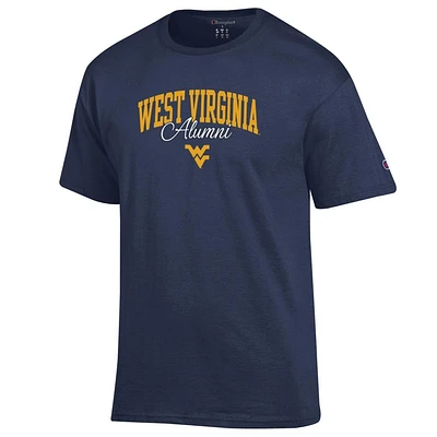 West Virginia Champion Arch Alumni Script Tee