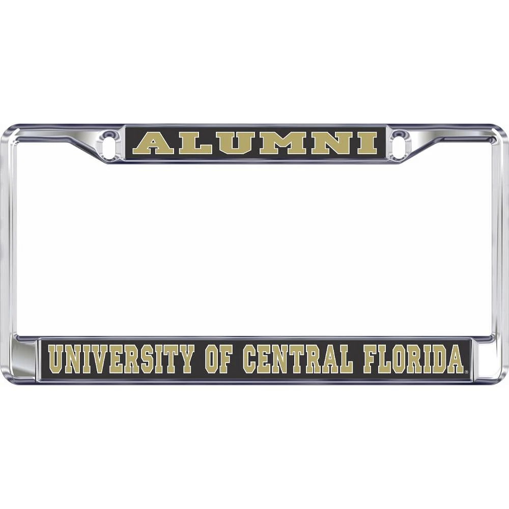 UCF Alumni Domed Metal License Plate Frame