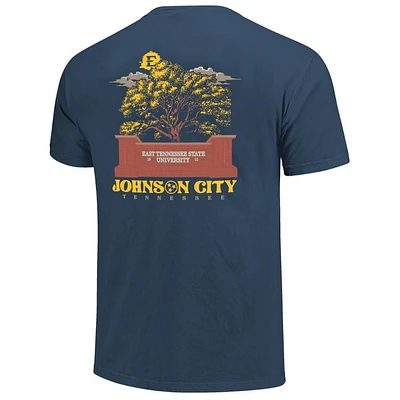 ETSU Brick Signage Tree Comfort Colors Tee