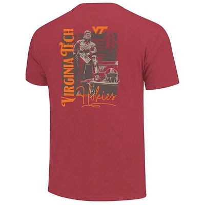 Virginia Tech Campus Stadium Statue Comfort Colors Tee