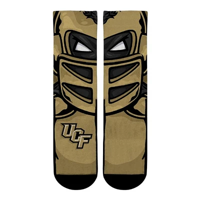 UCF Rock'em Knightro Split Face Mascot Socks